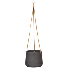 Pottery Pots Rough - Patt (hanging) XL Black Washed